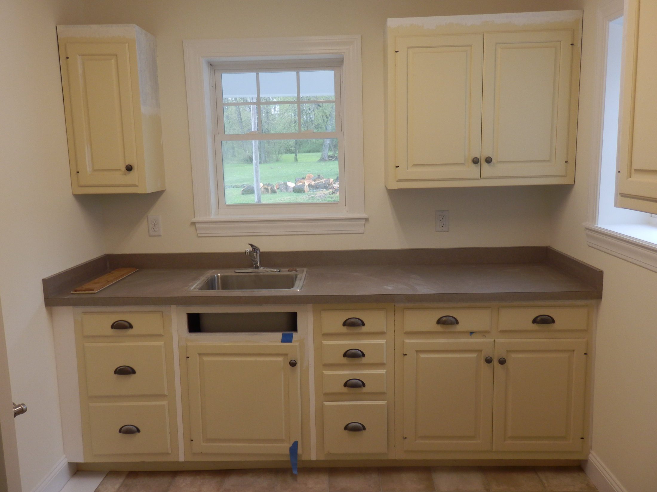 Laundry Room- recycled cabinets